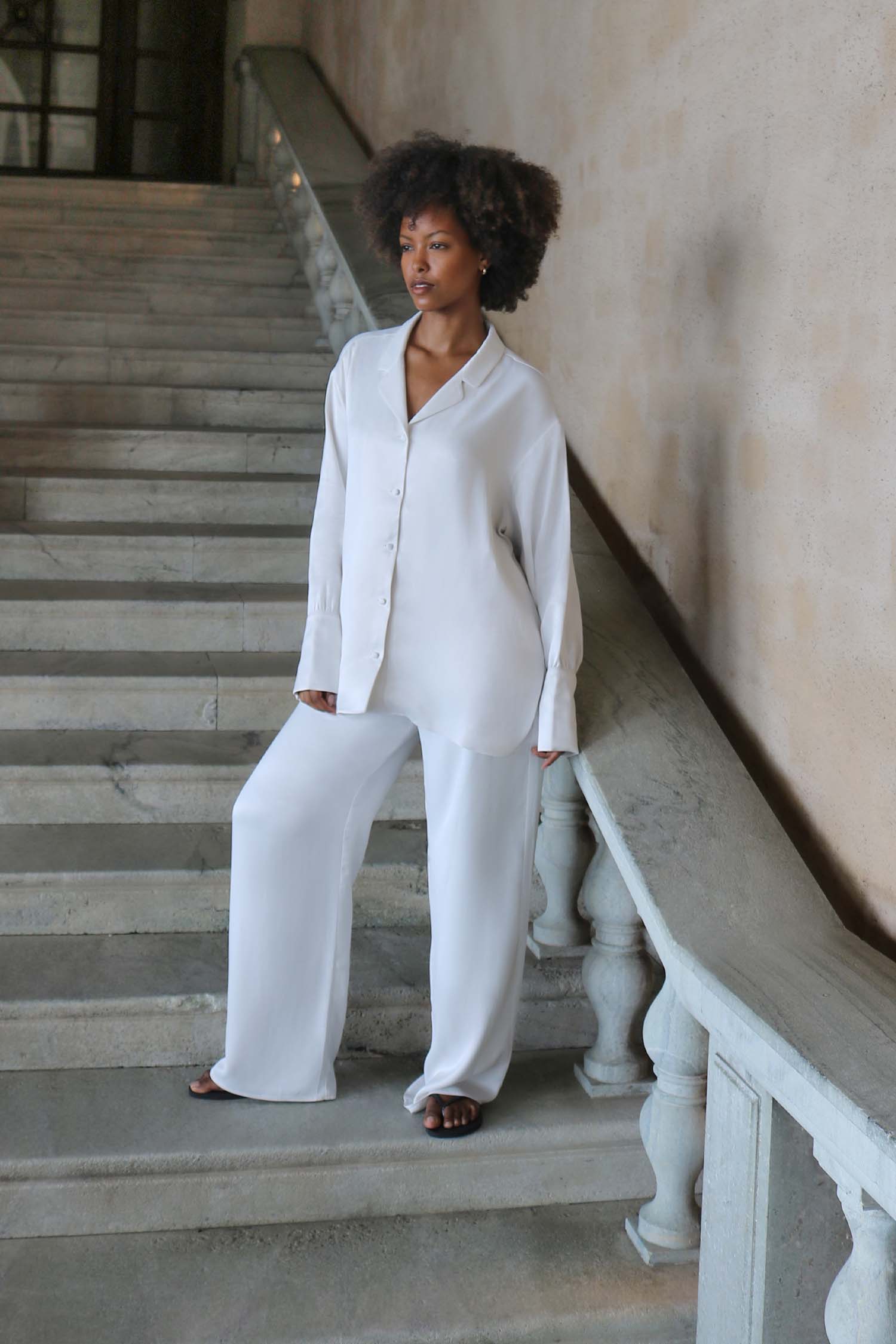 MALINDI PANTS PEARL